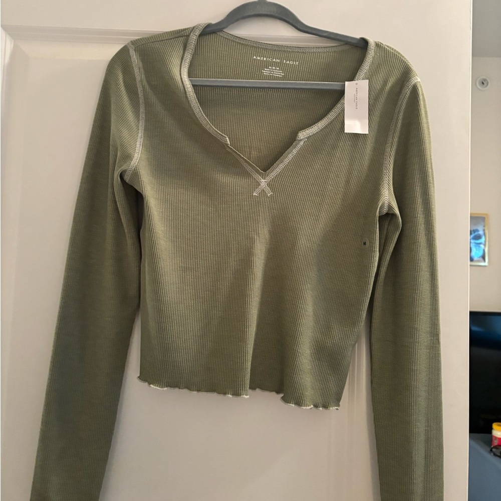 NWT! Green Top!